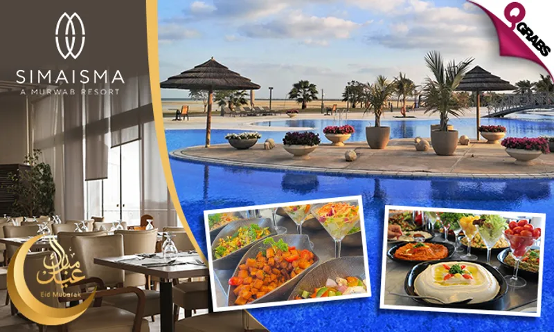 Eid Brunch Buffet + Pool & Beach Access at Simaisma, A Murwab Resort!
